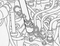 Сервисный ключ для блока ТНВД