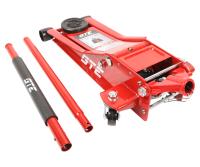 Домкрат подкатной 3т 75-505мм двухпоршневой низкопрофильный GTE Домкрат подкатной 3т 75-505мм двухпоршневой низкопрофильный GTE