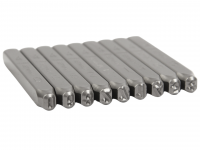 Клейма цифровые 4мм (HRC 60+-2град. DIN 1451) JTC