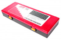 Набор головок торцевых 1/2" 6-ти гранных 10-24мм ударных 16 предметов в кейсе JTC