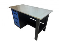 Верстак инструментальный GWT-V1400BL Great Wolf, 4 ящика, 1400x700