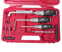 Набор съемников сальников и шлангов 6 предметов в кейсе JTC Набор съемников сальников и шлангов 6 предметов в кейсе JTC