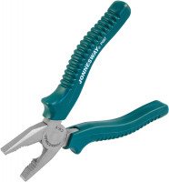 Jonnesway P087 Пассатижи с полимерными рукоятками, 180 мм