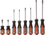 Ombra 975008 Набор отверток стержневых ROUND GRIP, 8 предметов