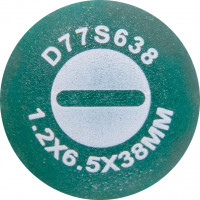 Jonnesway D77S638 Отвертка стержневая шлицевая ANTI-SLIP GRIP, SL6.5х38 мм