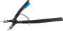 Jonnesway P9920A Щипцы прямые с фиксатором для стопорных колец, сжим, 165-300 мм, 4.5-5.5 мм, 500 мм