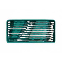 LST018 Набор инструмента ROSSVIK (ключи комбинированные), ложемент, 18 предметов