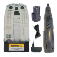 Гравер аккумуляторный TECHNICOM TC-CF699, 12В, 2Ач, 6 скоростей, 5000-25000 об/мин