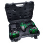 Гайковерт аккумуляторный ROSSVIK RIW-1000, 1/2", 1000Nm, 21В, 1,9кг (Арт.RIW1000/2, 2 АКБ, ЗУ, кейс)