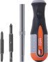 Ombra 750106 Отвертка стержневая 6 в 1 ROUND GRIP 1/4",5/16"DR, SL5,6, PH1,2