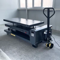 Подъёмник ножничный мобильный для обслуживания АКБ электромобилей