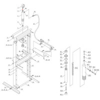 Кольцо нейлоновое манометра (Nylon ring п.2) HJ0804.5005, HJ0804.7016