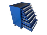 Инструментальная тележка GWT-K6B Great Wolf 6 ящиков, цз, колеса с тормозом, синяя Инструментальная тележка GWT-K6B Great Wolf 6 ящиков, цз, колеса с тормозом, синяя