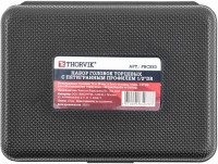 Thorvik PBCSS3 Набор головок торцевых и насадки со вставкой-битой с пятигранным профилем для обслуживания тормозных механизмов 1/2"DR, 3 предмета Thorvik PBCSS3 Набор головок торцевых и насадки со вставкой-битой с пятигранным профилем для обслуживания тормозных механизмов 1/2"DR, 3 предмета