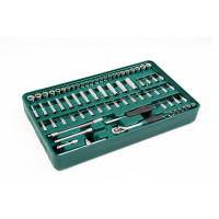 LST073 Набор инструмента ROSSVIK (головки 1/4"), ложемент, 73 предмета