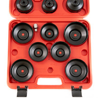 ST075 Комплект чашек для демонтажа маслянных фильтров 65-100мм, 15шт