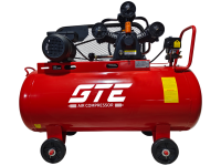 Компрессор пневматический 220В 3.0кВт 8атм. 400л/мин. ресивер-100л поршневой ременной GTE Компрессор пневматический 220В 3.0кВт 8атм. 400л/мин. ресивер-100л поршневой ременной GTE