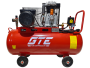 Компрессор пневматический 380В 5.5кВт 8атм. 600л/мин. ресивер-300л поршн. ремен. одноступенчатый GTE