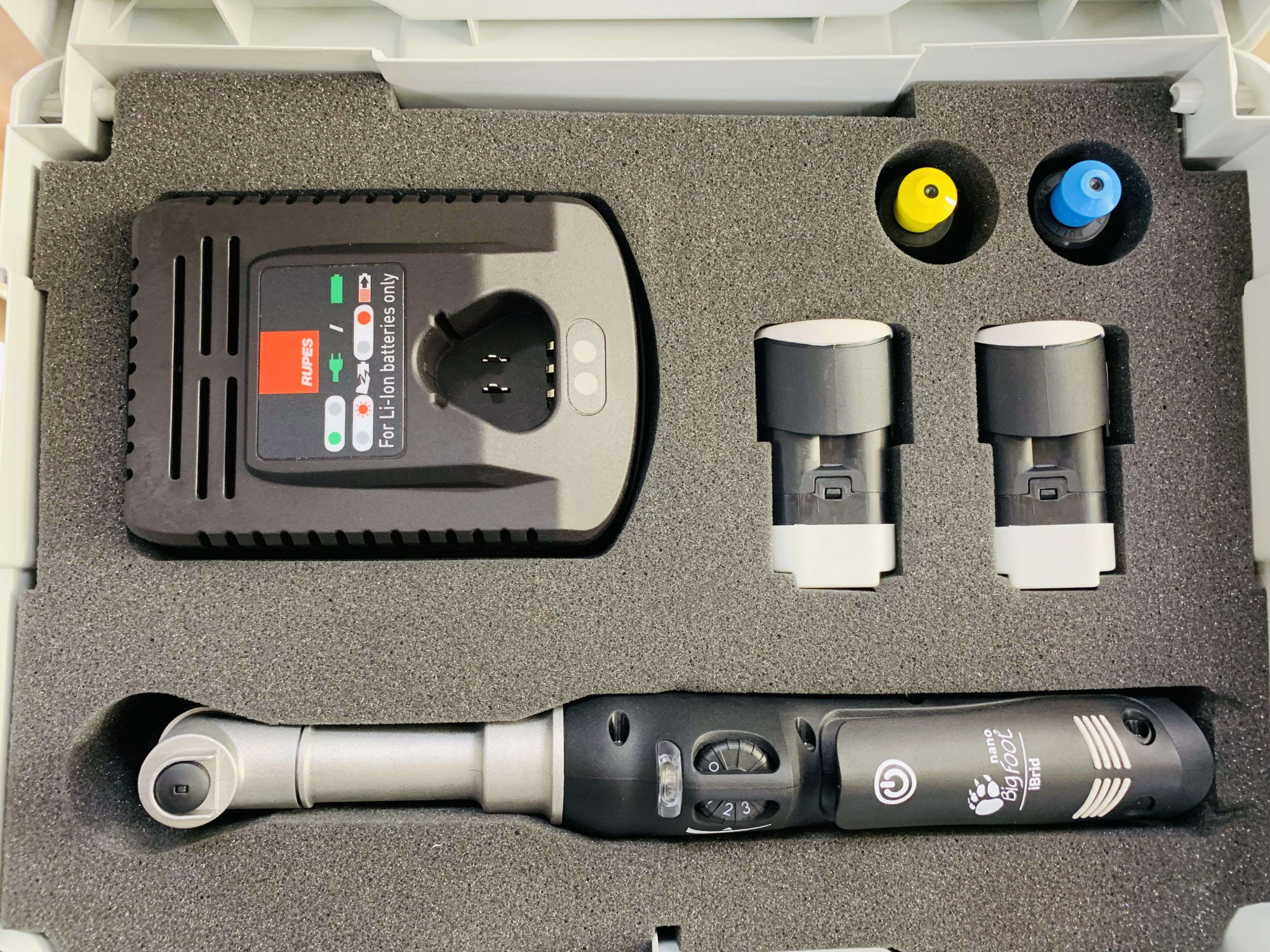 RUPES BigFoot iBrid Nano HR81ML Полировальный набор