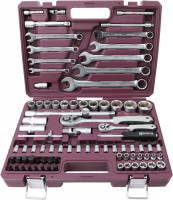 Thorvik TS082 Набор инструмента универсальный 1/4", 1/2"DR, 82 предмета