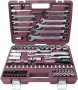 Thorvik TS082 Набор инструмента универсальный 1/4", 1/2"DR, 82 предмета