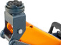 Ombra OHT225C Домкрат подкатной 2.5 т. с фиксатором в кейсе, 140-387 мм