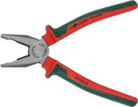 Jonnesway PV0818 Пассатижи диэлектрические с двухкомпонентными рукоятками, 200 мм