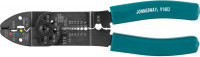Jonnesway V1403 Клещи многофункциональные для снятия изоляции и обжима наконечников, 220 мм