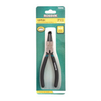 PC07SZ Щипцы для стопорных колец ROSSVIK 7" сжим загнутый