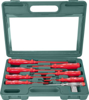 Jonnesway D02AP08S Набор отверток стержневых диэлектрических, 8 предметов