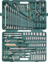 Jonnesway S04H524127S (S04H524127S18) Набор инструмента универсальный 1/2", 1/4"DR, 127 предметов