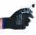 Перчатки для механических работ с нитриловым покрытием, черные, размер XL