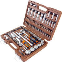 Ombra OMT108S Набор инструмента универсальный 1/4", 3/8", и 1/2"DR, 108 предметов