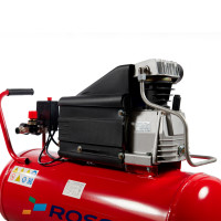 Компрессор ROSSVIK СБ4/С-50.J1048В, 260 л/мин, 8 бар, ресивер 50 л, 220 В/1,8 кВт, красный