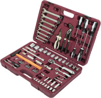 Thorvik UTS0077MP Набор инструмента универсальный 1/4", 1/2"DR с головками торцевыми MultiProf, 77 предметов Thorvik UTS0077MP Набор инструмента универсальный 1/4", 1/2"DR с головками торцевыми MultiProf, 77 предметов