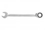 Ключ комбинированный с трещоткой  24 мм, 72T, сталь CrV